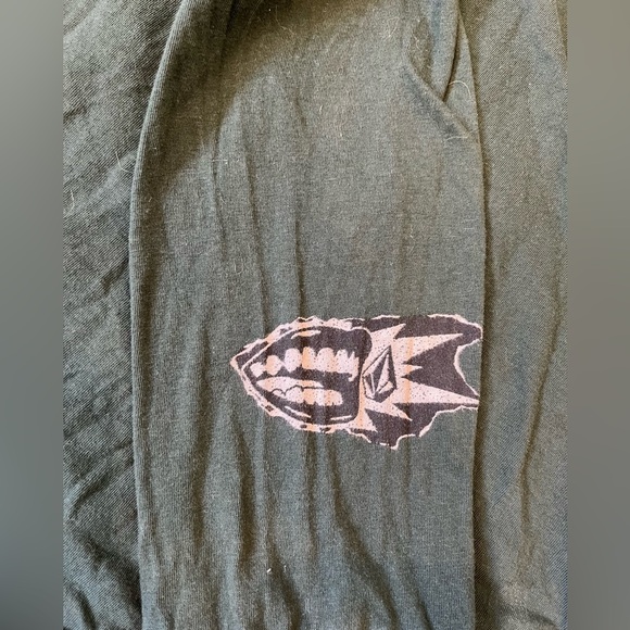 Green Volcom Long Sleeve Shirt - Picture 4 of 5